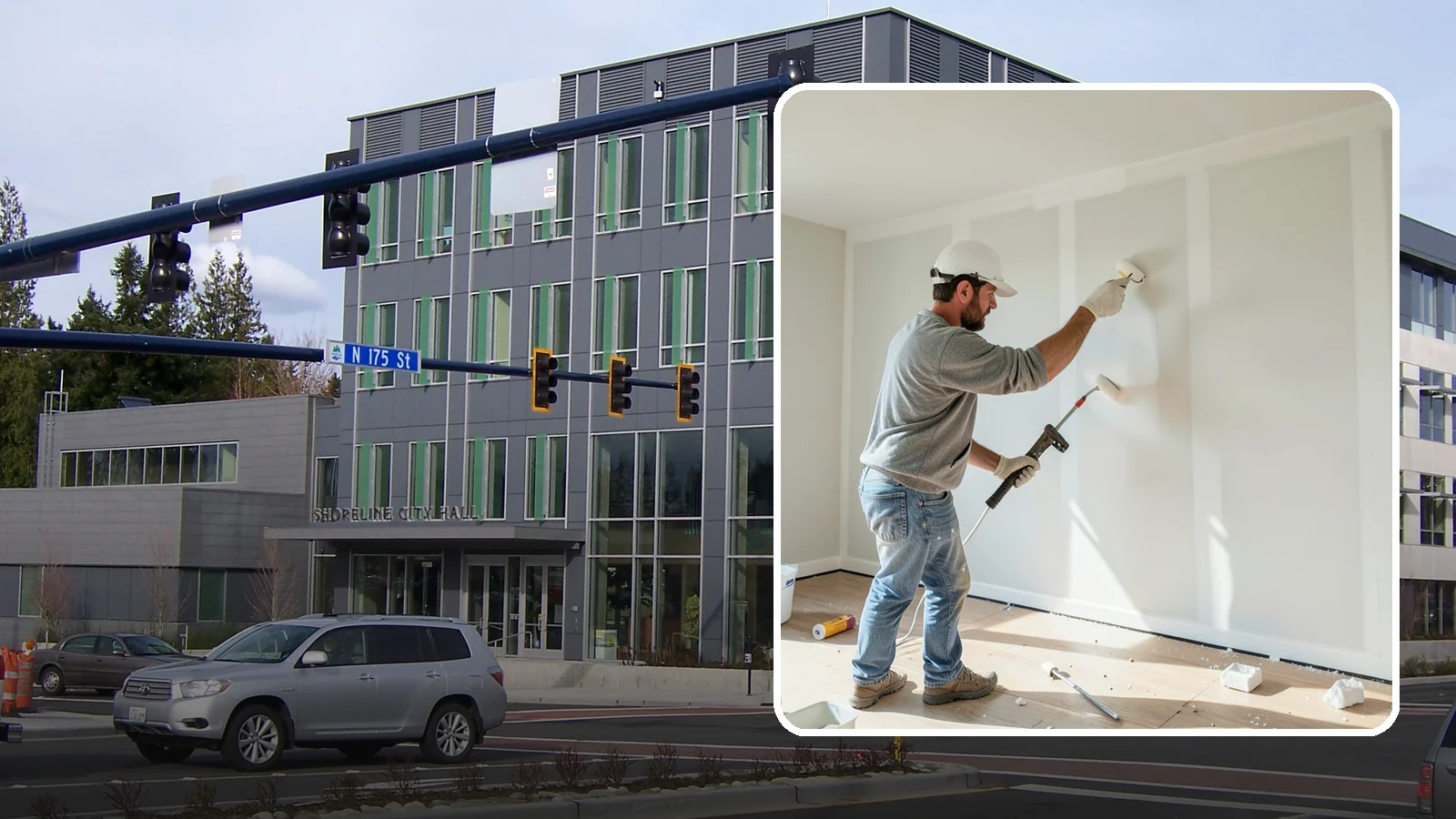 Drywall Priming in Shoreline, King County, WA - Drywall priming seals new or repaired wallboard so topcoats go on evenly and adhere for years.