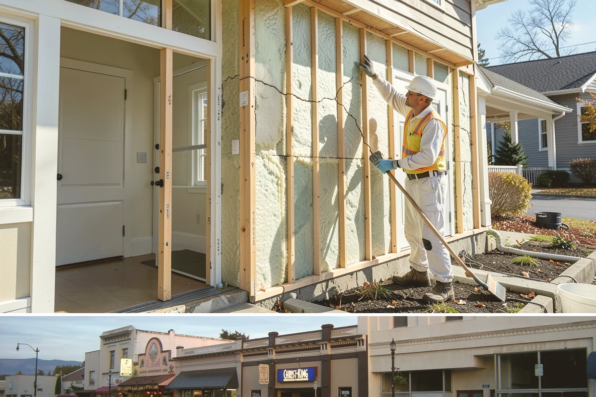 Drywall Repair in Burlington, Skagit County, WA - Drywall repair is available all year and is a convenient fix during the indoor-focused wet season.