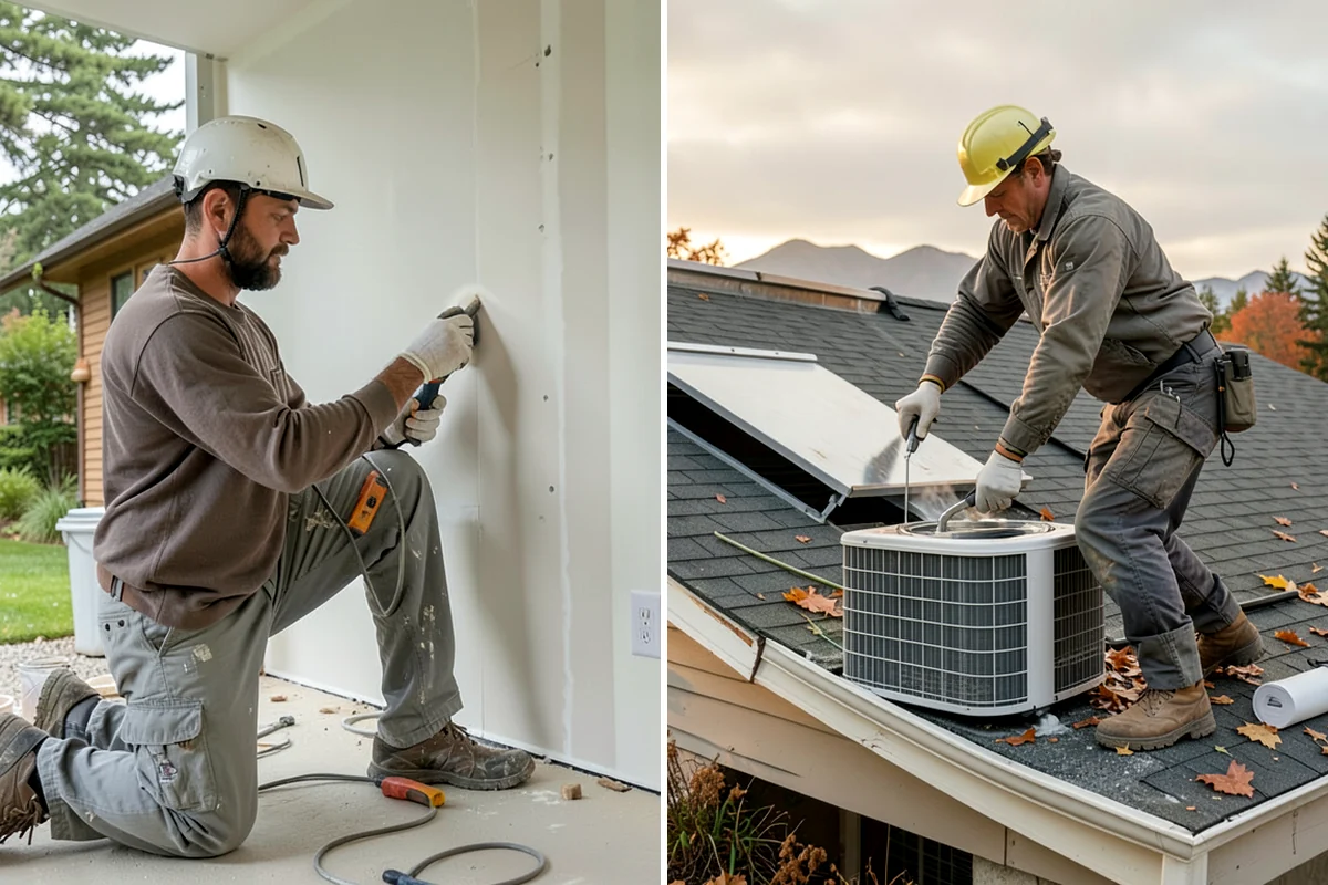 Drywall Repair in Clyde Hill, King County, WA - Assess the damage and cut back to sound drywall