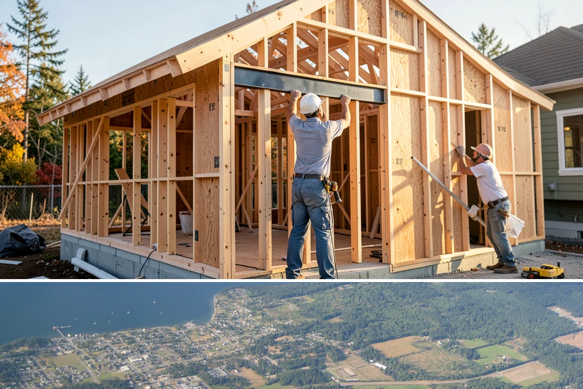 Drywall Repair in Coupeville, Island County, WA - Drywall repair is available all year and is a convenient fix during the indoor-focused wet season.