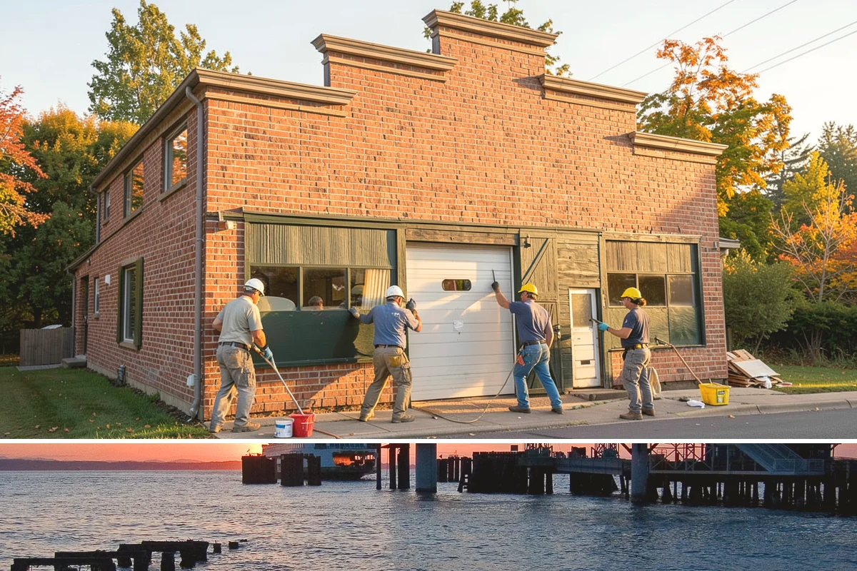 Drywall Repair in Edmonds, Snohomish County, WA - Drywall repair is available all year and is a convenient fix during the indoor-focused wet season.
