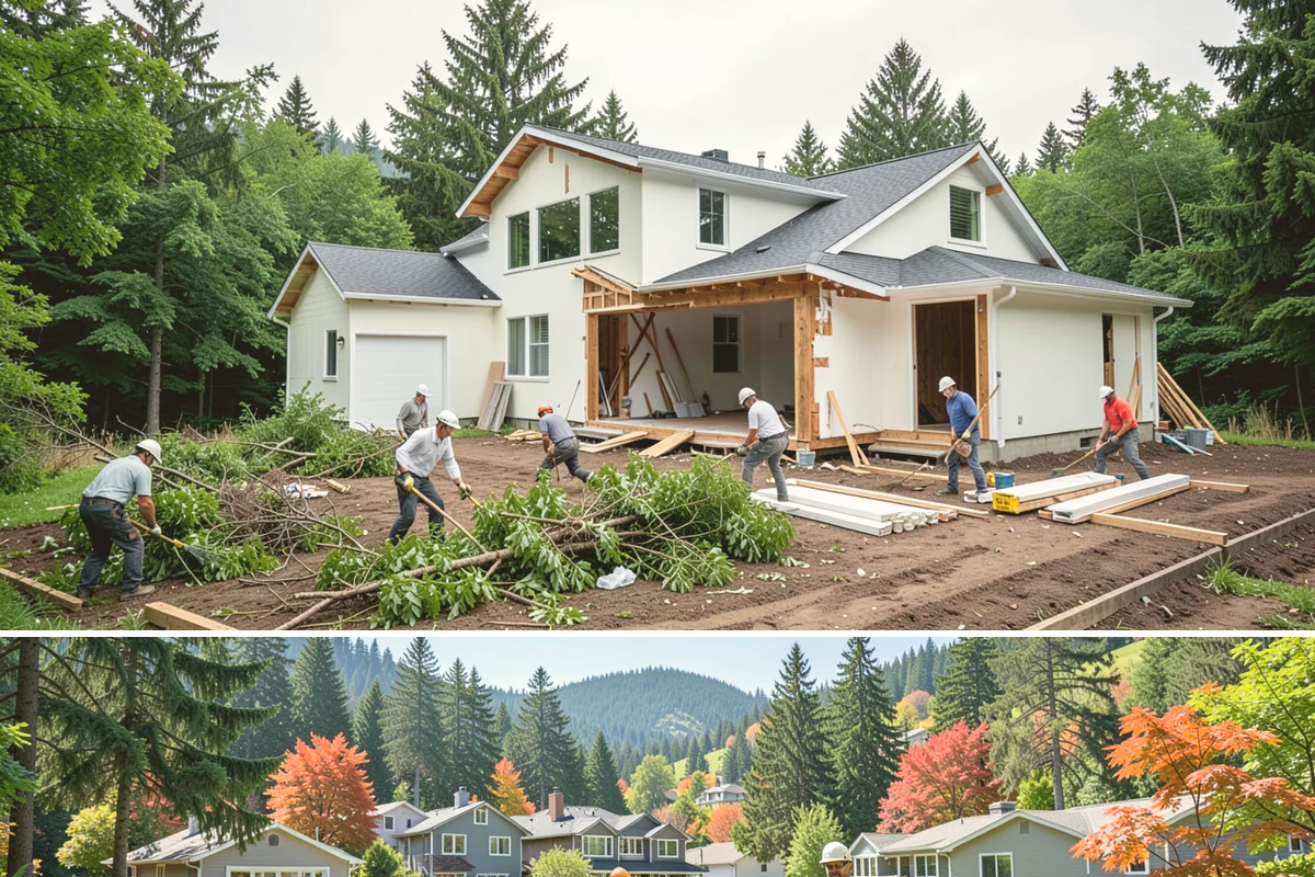 Drywall Repair in Fircrest, Pierce County, WA - Drywall repair is available all year and is a convenient fix during the indoor-focused wet season.