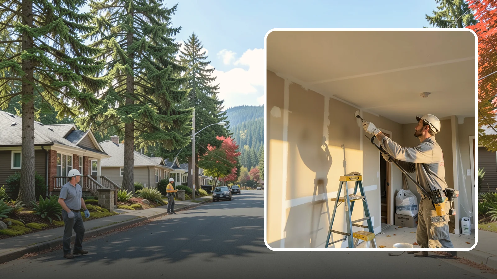 Drywall Repair in Hunts Point, King County, WA - Drywall repair fixes holes, cracks, and damage to restore smooth, seamless walls.