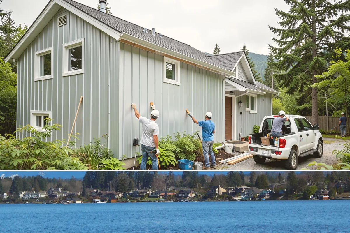 Drywall Repair in Lake Stevens, Snohomish County, WA - Drywall repair is available all year and is a convenient fix during the indoor-focused wet season.