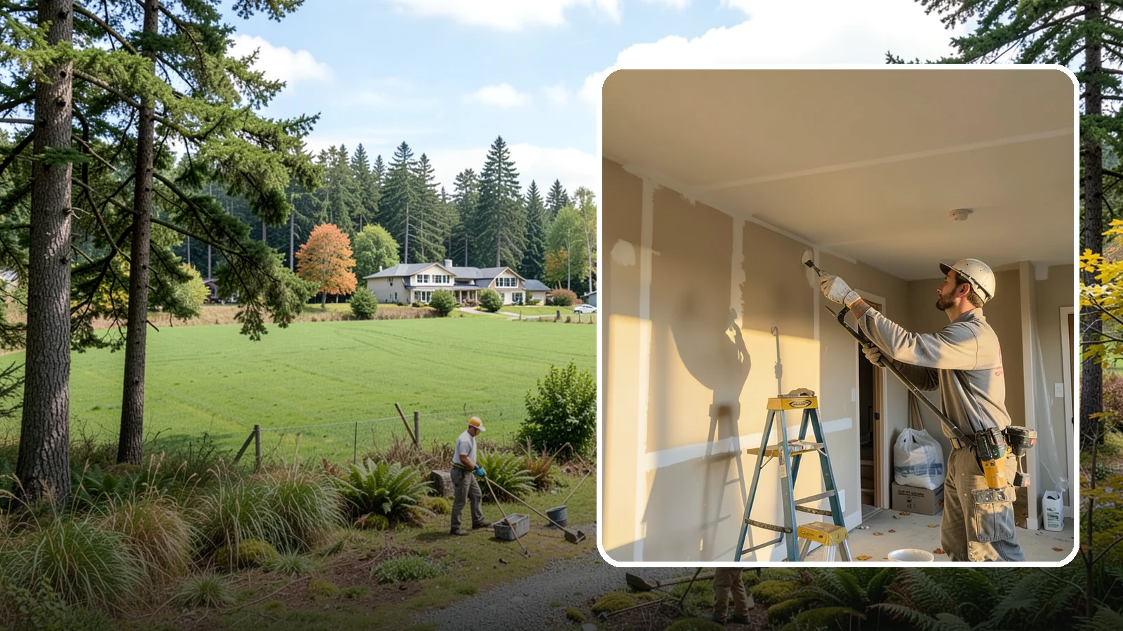Drywall Repair in Lyman, Skagit County, WA - Drywall repair fixes holes, cracks, and damage to restore smooth, seamless walls.