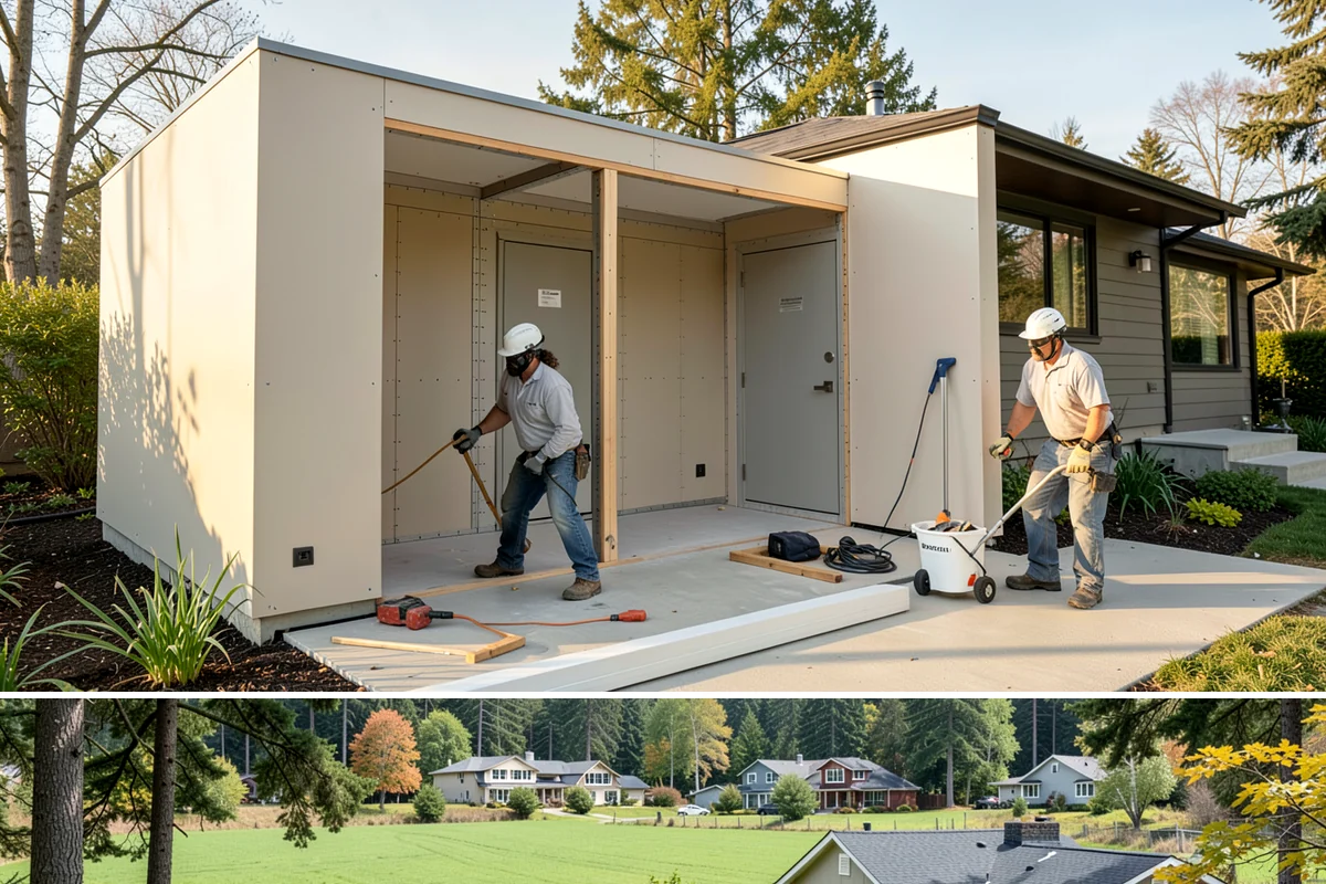Drywall Repair in Lyman, Skagit County, WA - Drywall repair is available all year and is a convenient fix during the indoor-focused wet season.