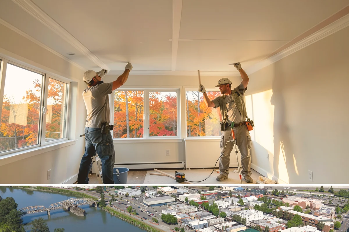 Drywall Repair in Mount Vernon, Skagit County, WA - Drywall repair is available all year and is a convenient fix during the indoor-focused wet season.