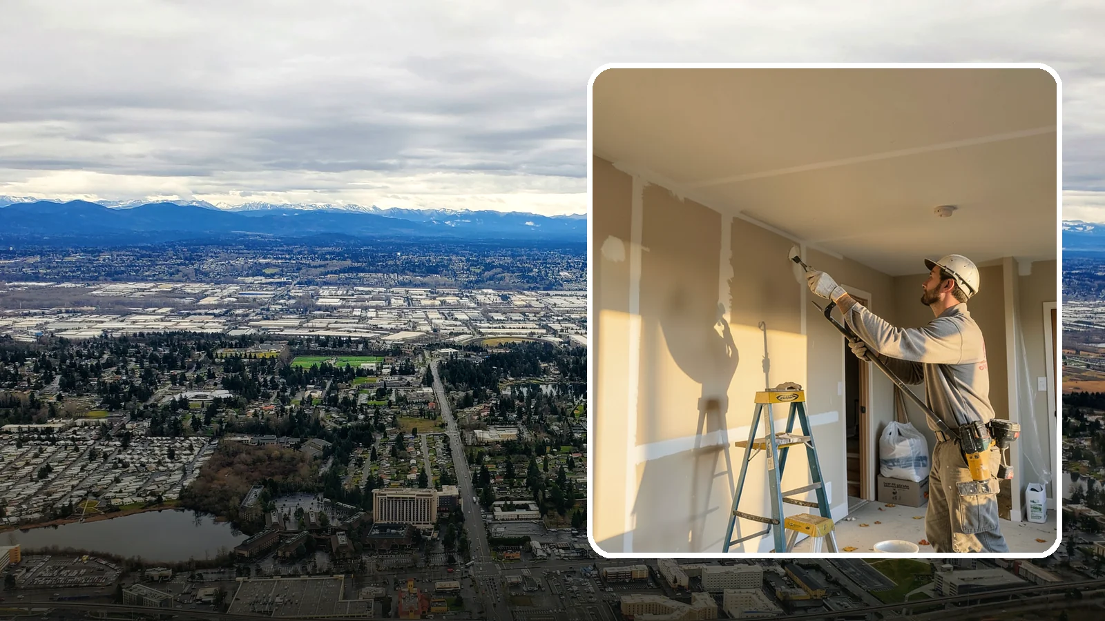Drywall Repair in SeaTac, King County, WA - Drywall repair fixes holes, cracks, and damage to restore smooth, seamless walls.
