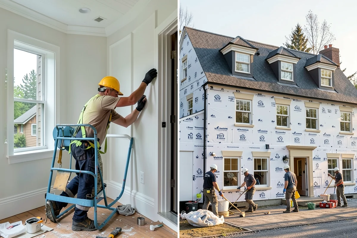 Drywall Repair in Seattle, King County, WA - Assess the damage and cut back to sound drywall