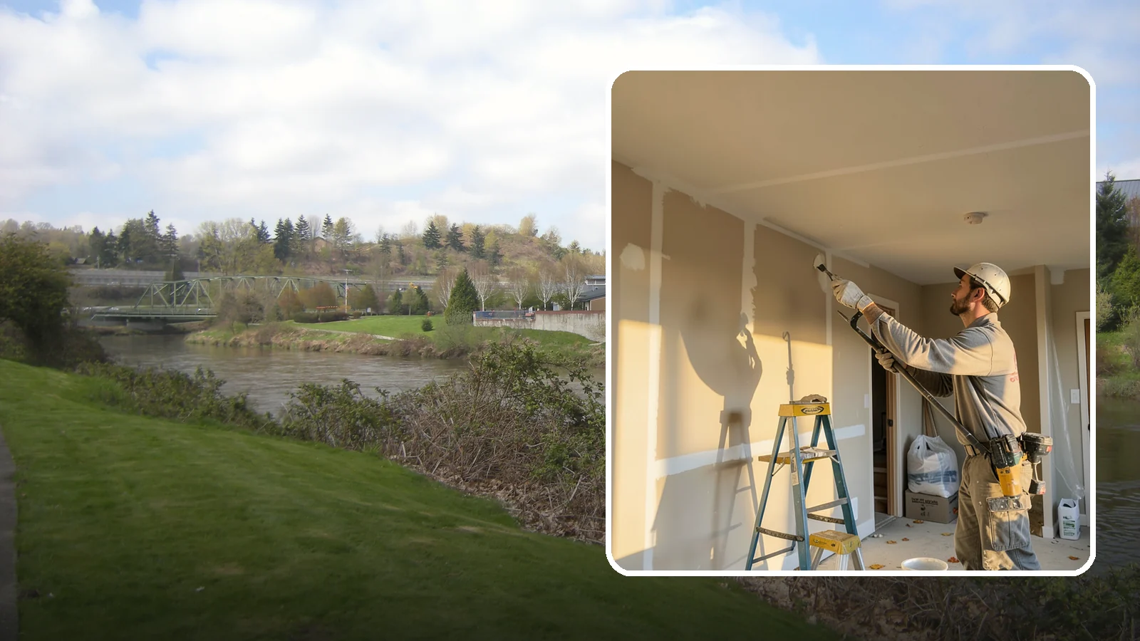 Drywall Repair in Tukwila, King County, WA - Drywall repair fixes holes, cracks, and damage to restore smooth, seamless walls.
