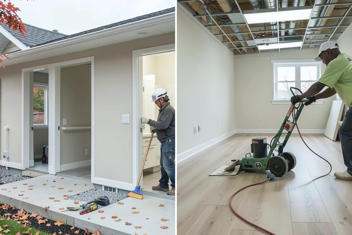 Drywall Repair in Woodinville, King County, WA - Assess the damage and cut back to sound drywall