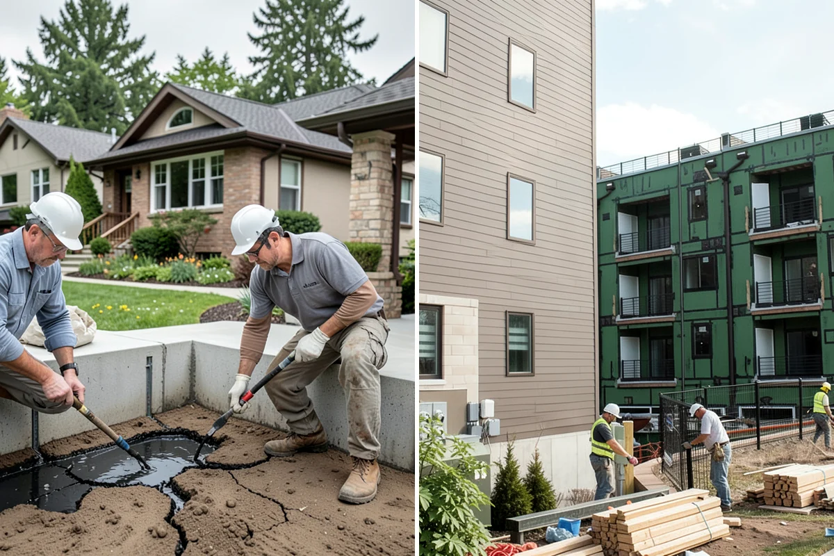 Drywall Taping & Mudding in DuPont, Pierce County, WA - Mix compound and load the seams