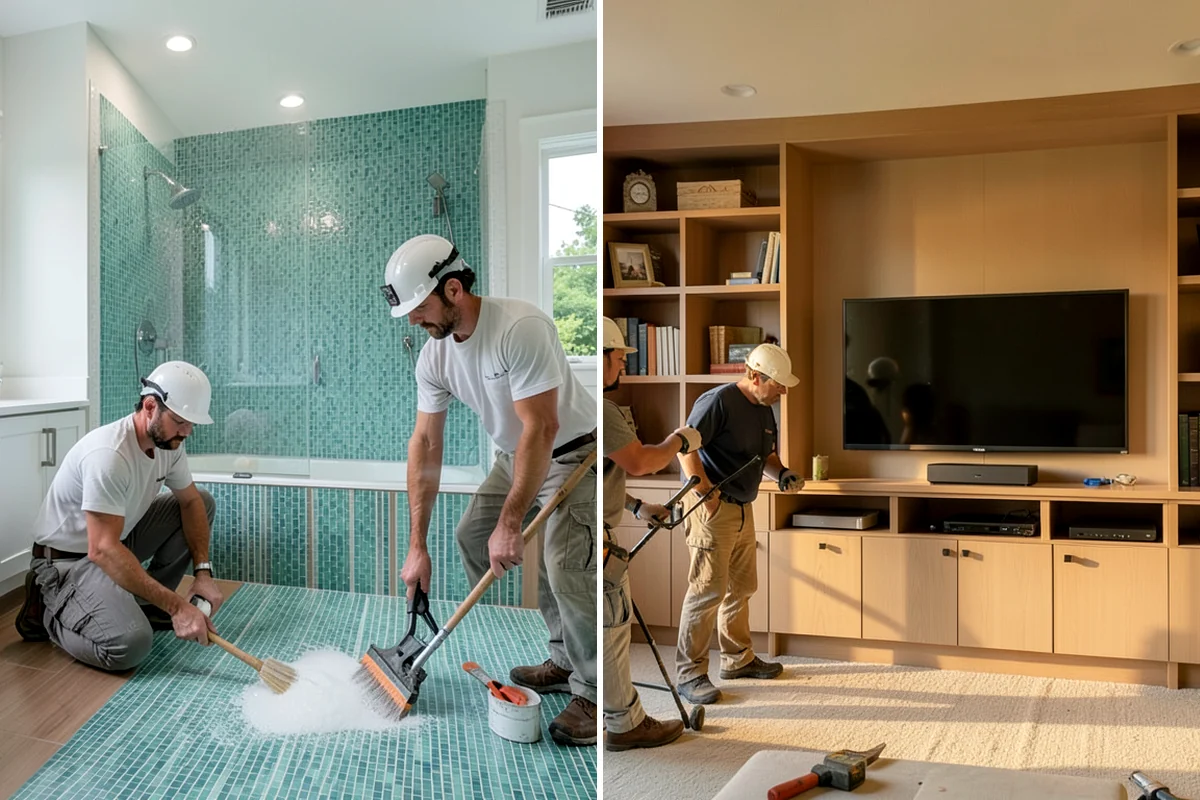 Drywall Taping & Mudding in Enumclaw, King County, WA - Mix compound and load the seams