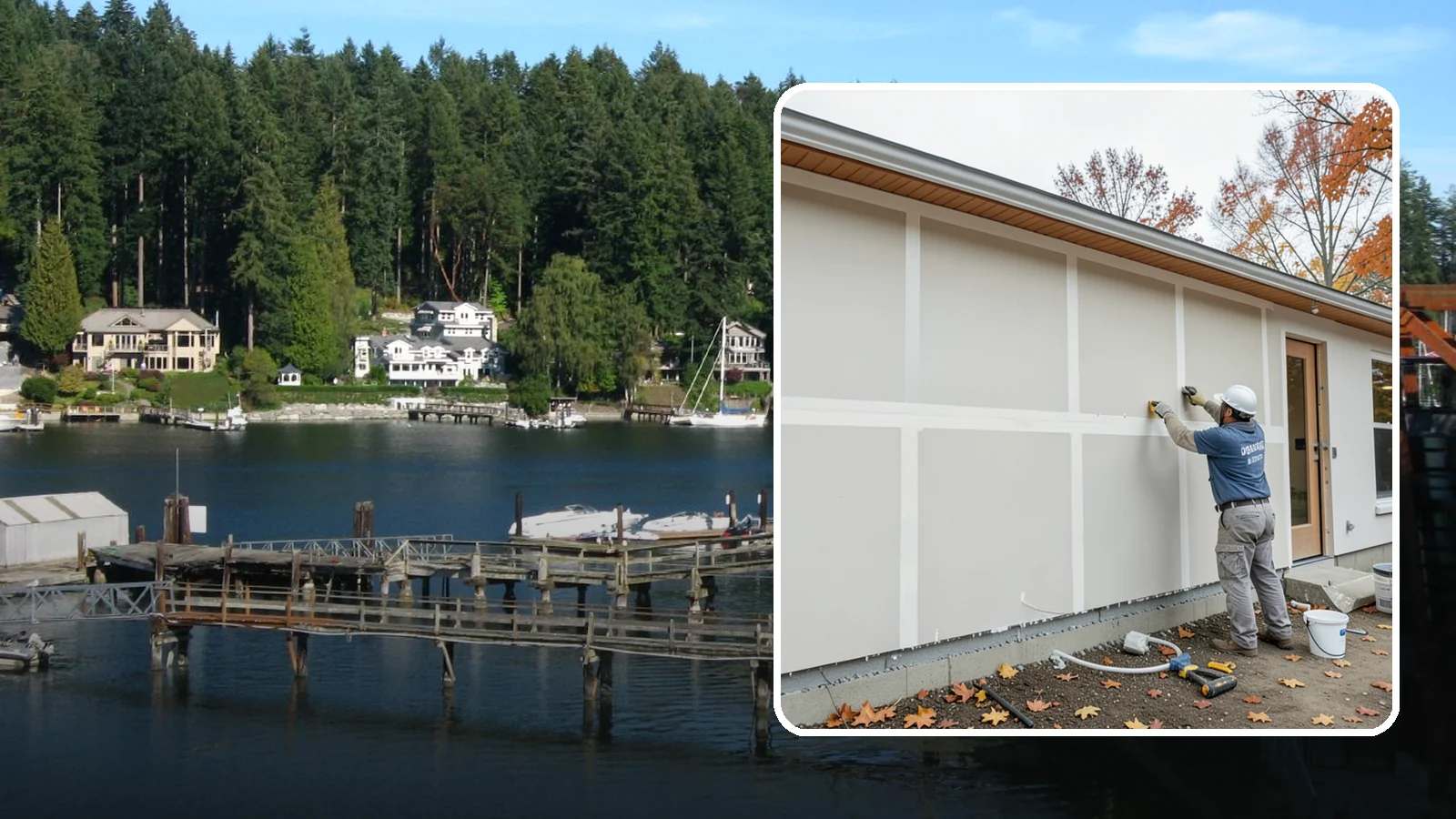 Drywall Taping & Mudding in Gig Harbor, Pierce County, WA - Drywall taping and mudding seals seams and joints for strong, invisible drywall transitions.