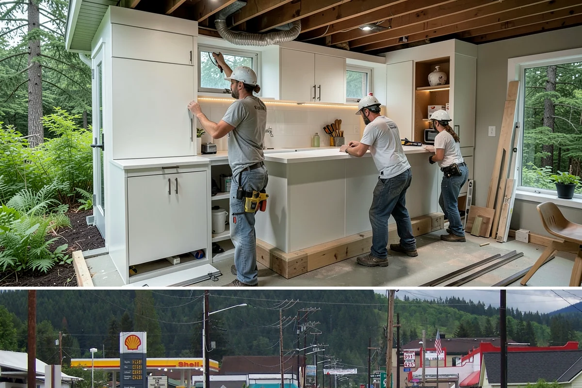 Drywall Taping & Mudding in Granite Falls, Snohomish County, WA - Taping and mudding is indoor work you can schedule any time, ideal for the rainy months.
