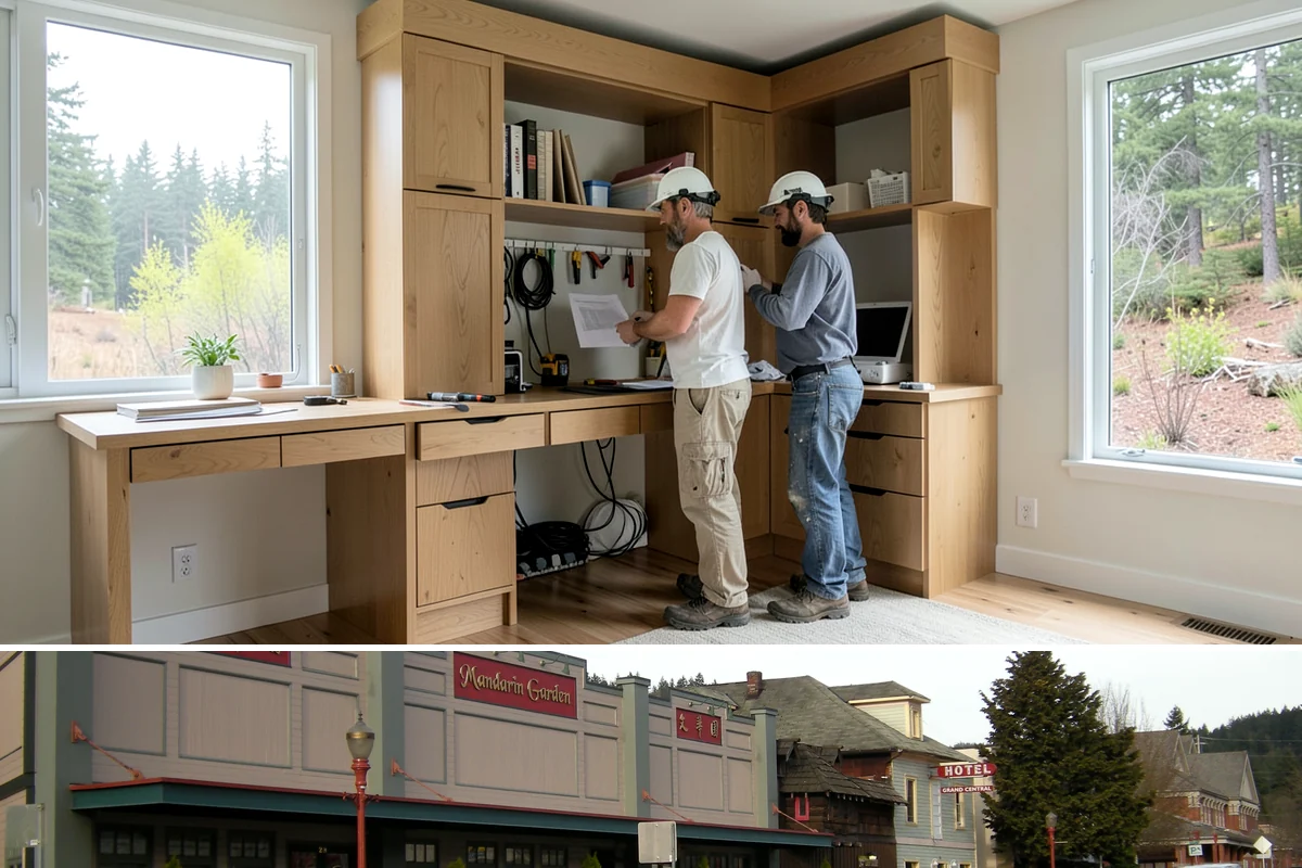 Drywall Taping & Mudding in Issaquah, King County, WA - Taping and mudding is indoor work you can schedule any time, ideal for the rainy months.