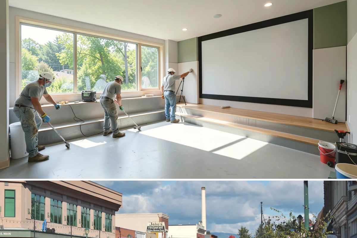 Drywall Taping & Mudding in Monroe, Snohomish County, WA - Taping and mudding is indoor work you can schedule any time, ideal for the rainy months.
