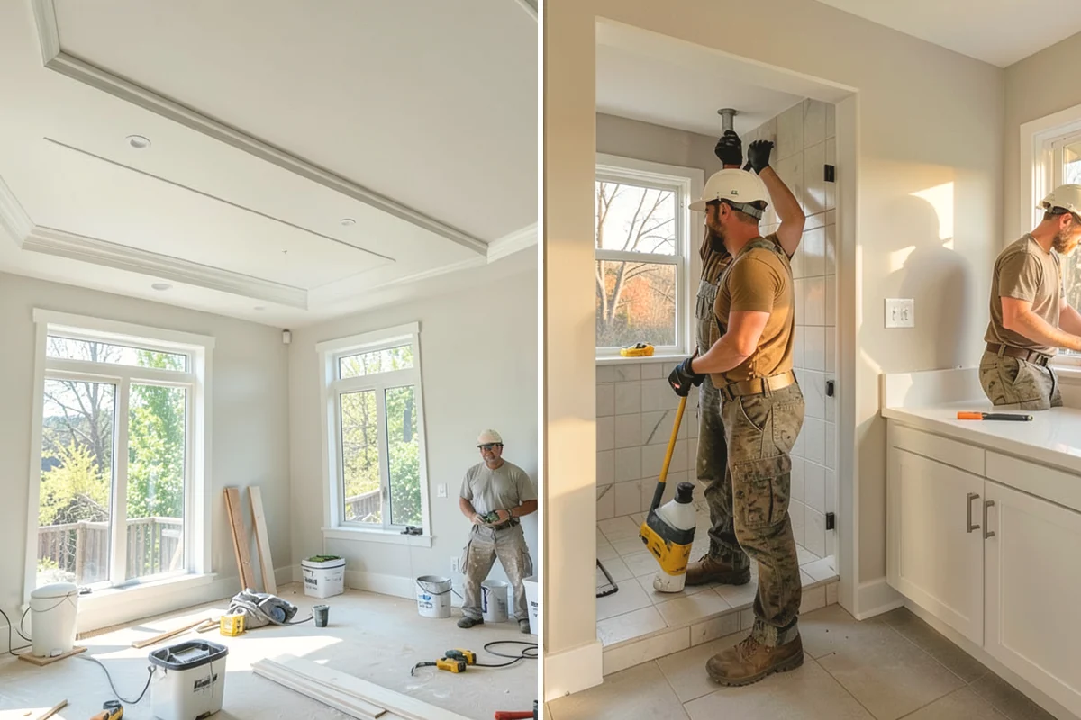 Drywall Taping & Mudding in Ruston, Pierce County, WA - Mix compound and load the seams
