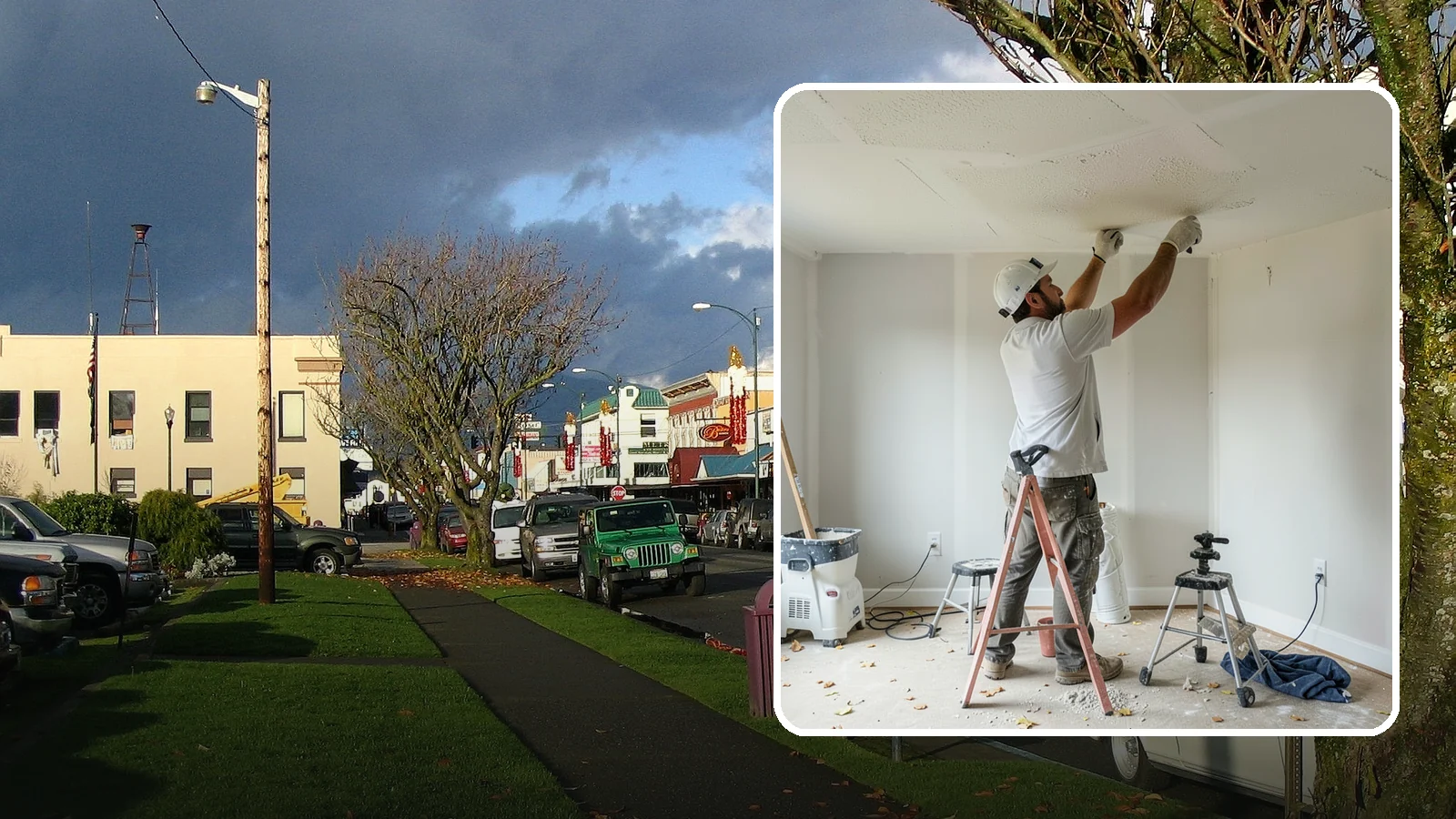 Drywall Texturing in Arlington, Snohomish County, WA - Drywall texturing applies knockdown, orange peel, or custom textures to walls and ceilings.