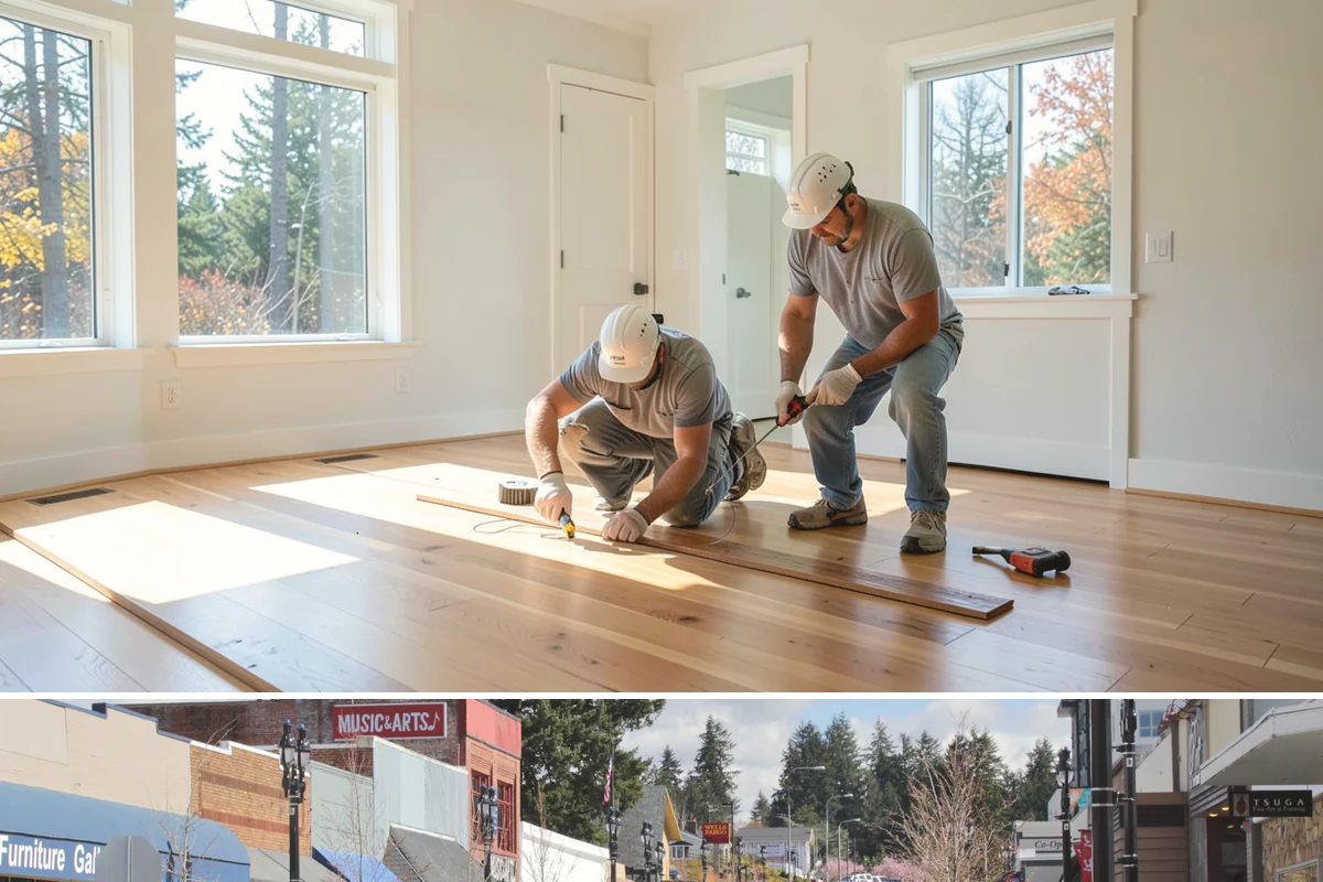 Drywall Texturing in Bothell, King County, WA - Texturing is an interior service available year-round, well suited to indoor winter projects.