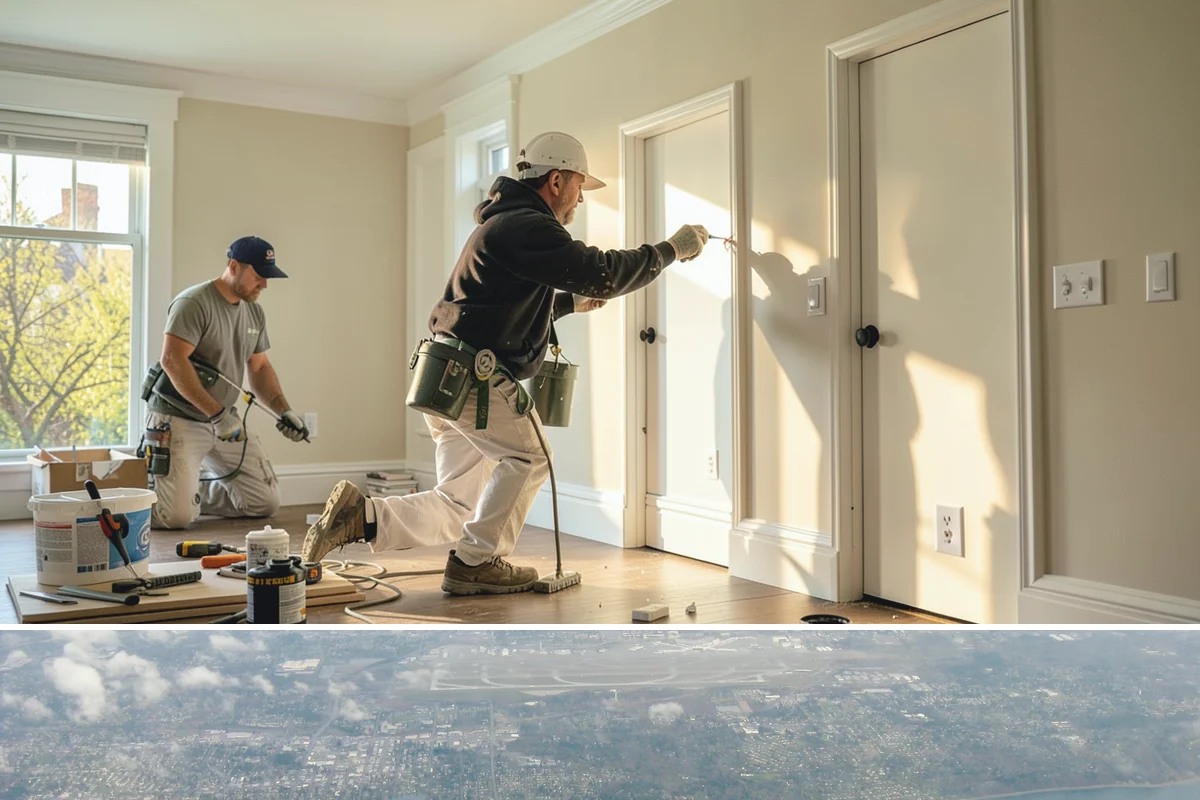 Drywall Texturing in Burien, King County, WA - Texturing is an interior service available year-round, well suited to indoor winter projects.