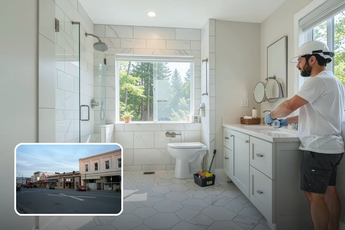 Drywall Texturing in Burlington, Skagit County, WA - A range of textures from orange peel to knockdown
