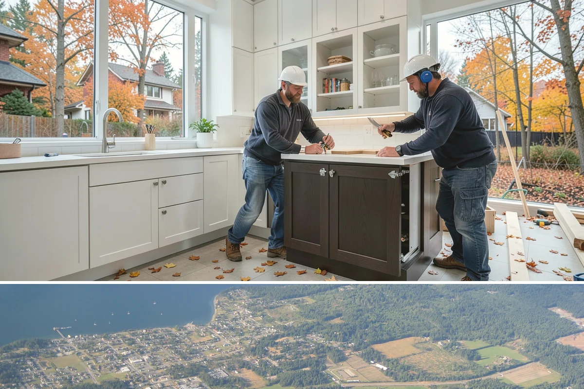Drywall Texturing in Coupeville, Island County, WA - Texturing is an interior service available year-round, well suited to indoor winter projects.