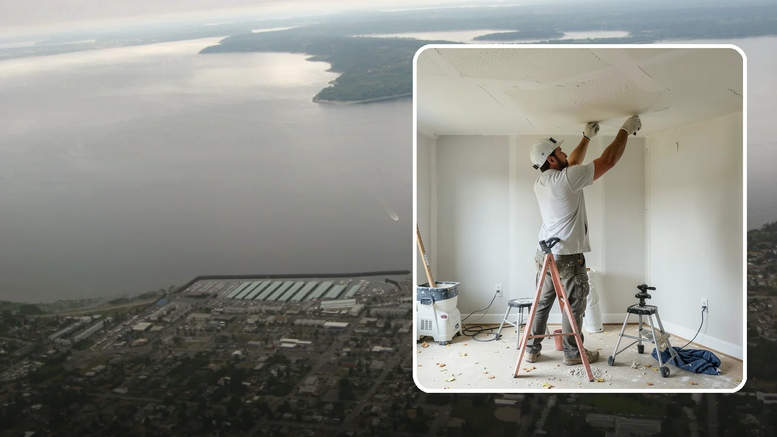 Drywall Texturing in Des Moines, King County, WA - Drywall texturing applies knockdown, orange peel, or custom textures to walls and ceilings.