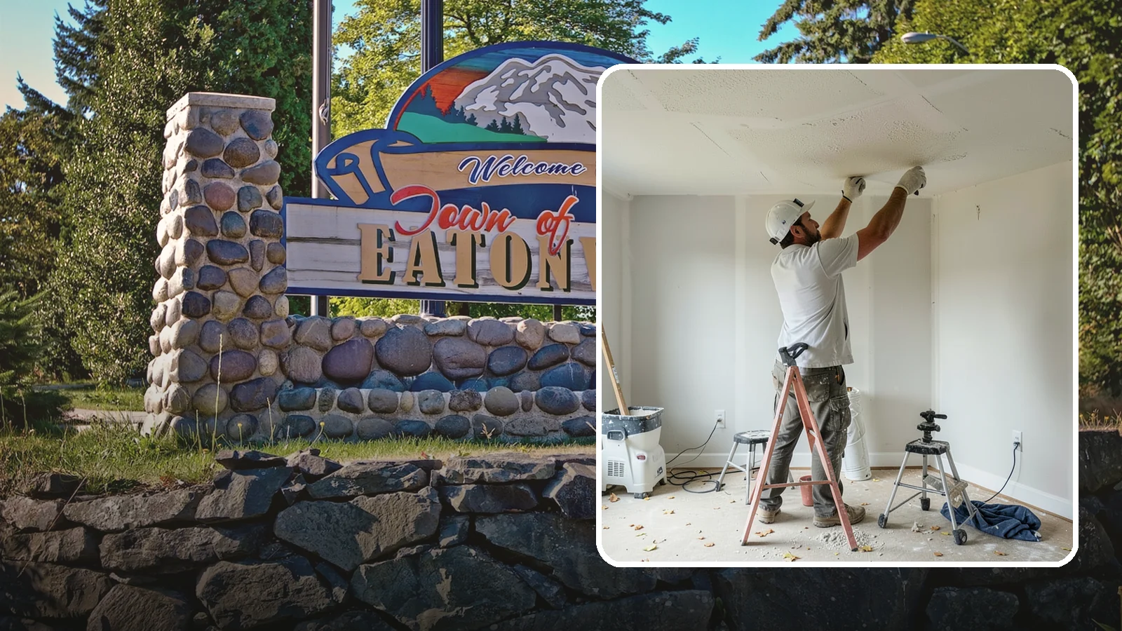 Drywall Texturing in Eatonville, Pierce County, WA - Drywall texturing applies knockdown, orange peel, or custom textures to walls and ceilings.