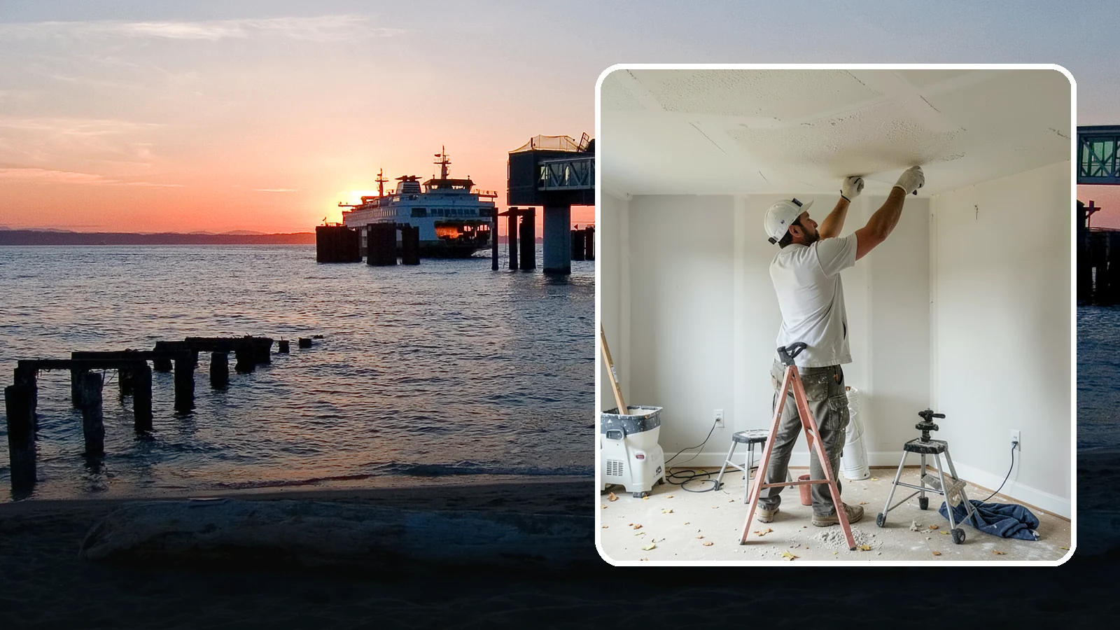 Drywall Texturing in Edmonds, Snohomish County, WA - Drywall texturing applies knockdown, orange peel, or custom textures to walls and ceilings.
