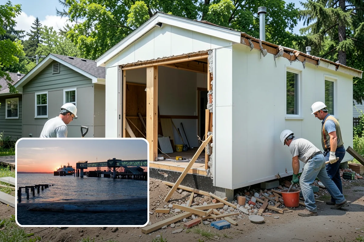Drywall Texturing in Edmonds, Snohomish County, WA - A range of textures from orange peel to knockdown