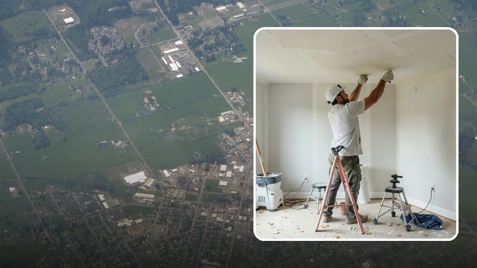 Drywall Texturing in Enumclaw, King County, WA - Drywall texturing applies knockdown, orange peel, or custom textures to walls and ceilings.