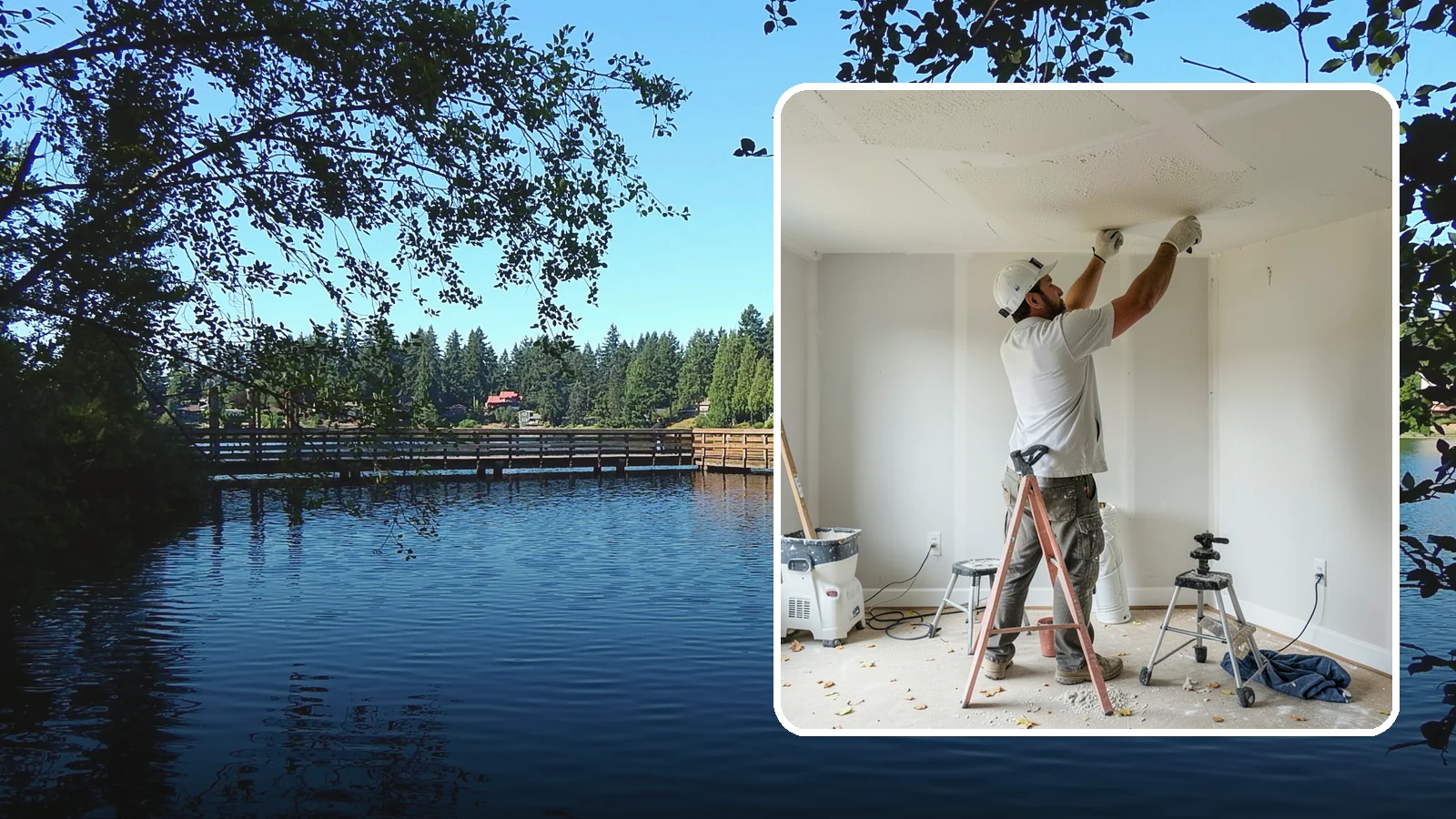 Drywall Texturing in Federal Way, King County, WA - Drywall texturing applies knockdown, orange peel, or custom textures to walls and ceilings.