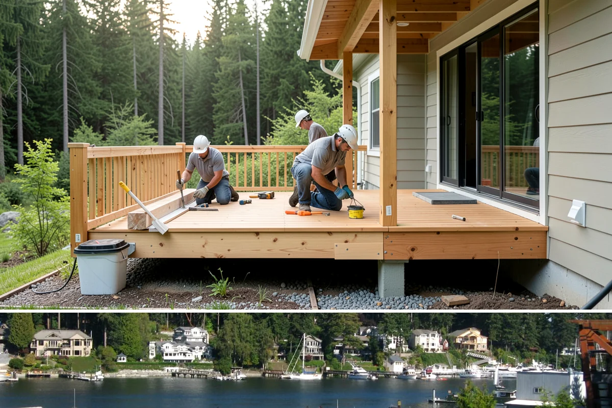 Drywall Texturing in Gig Harbor, Pierce County, WA - Texturing is an interior service available year-round, well suited to indoor winter projects.