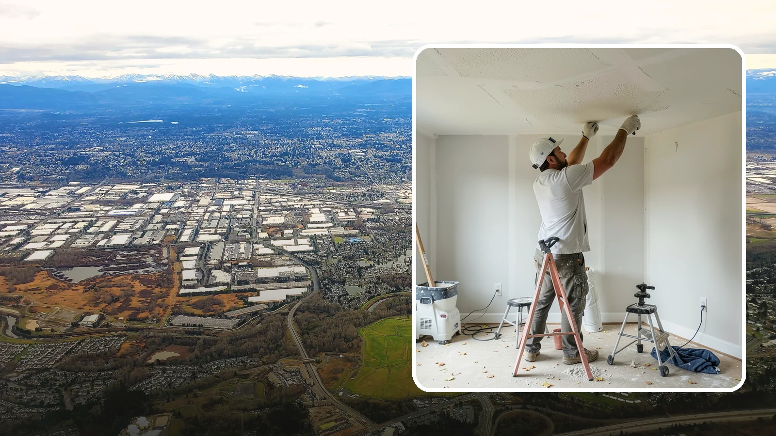 Drywall Texturing in Kent, King County, WA - Drywall texturing applies knockdown, orange peel, or custom textures to walls and ceilings.