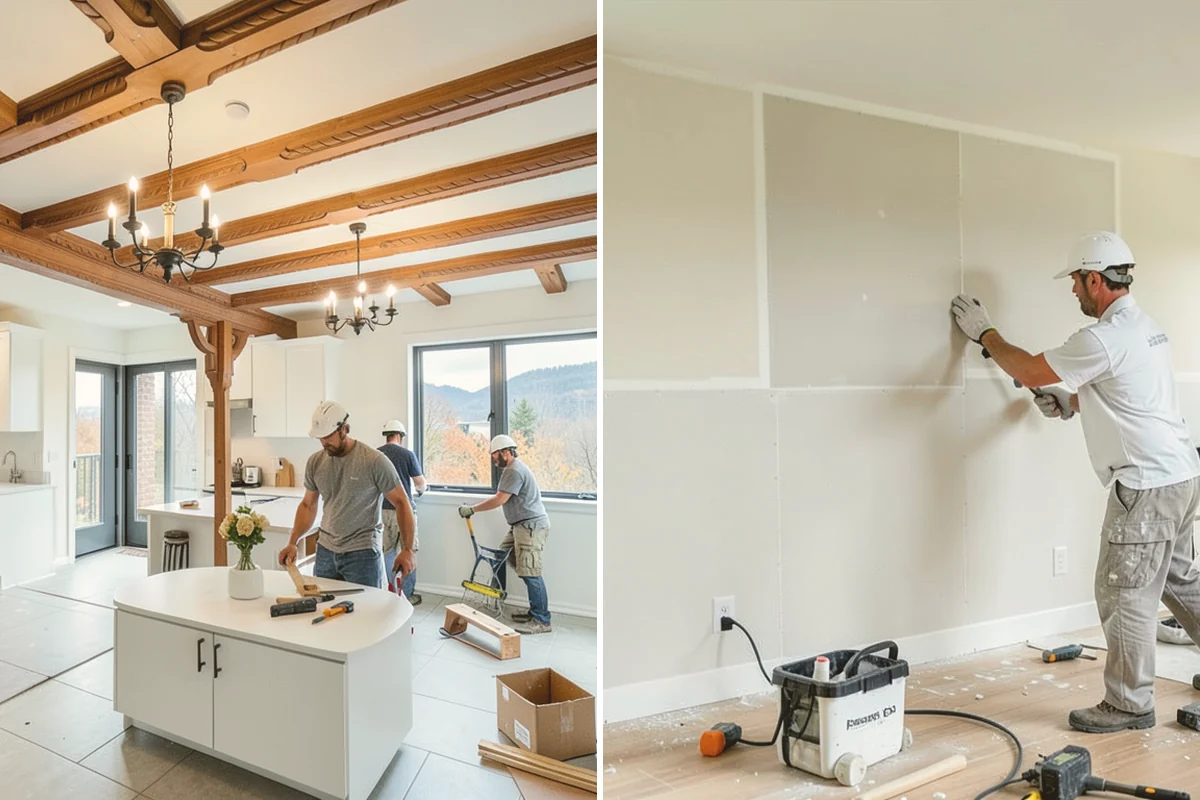 Drywall Texturing in Lynnwood, Snohomish County, WA - Confirm the texture pattern and prep the surface