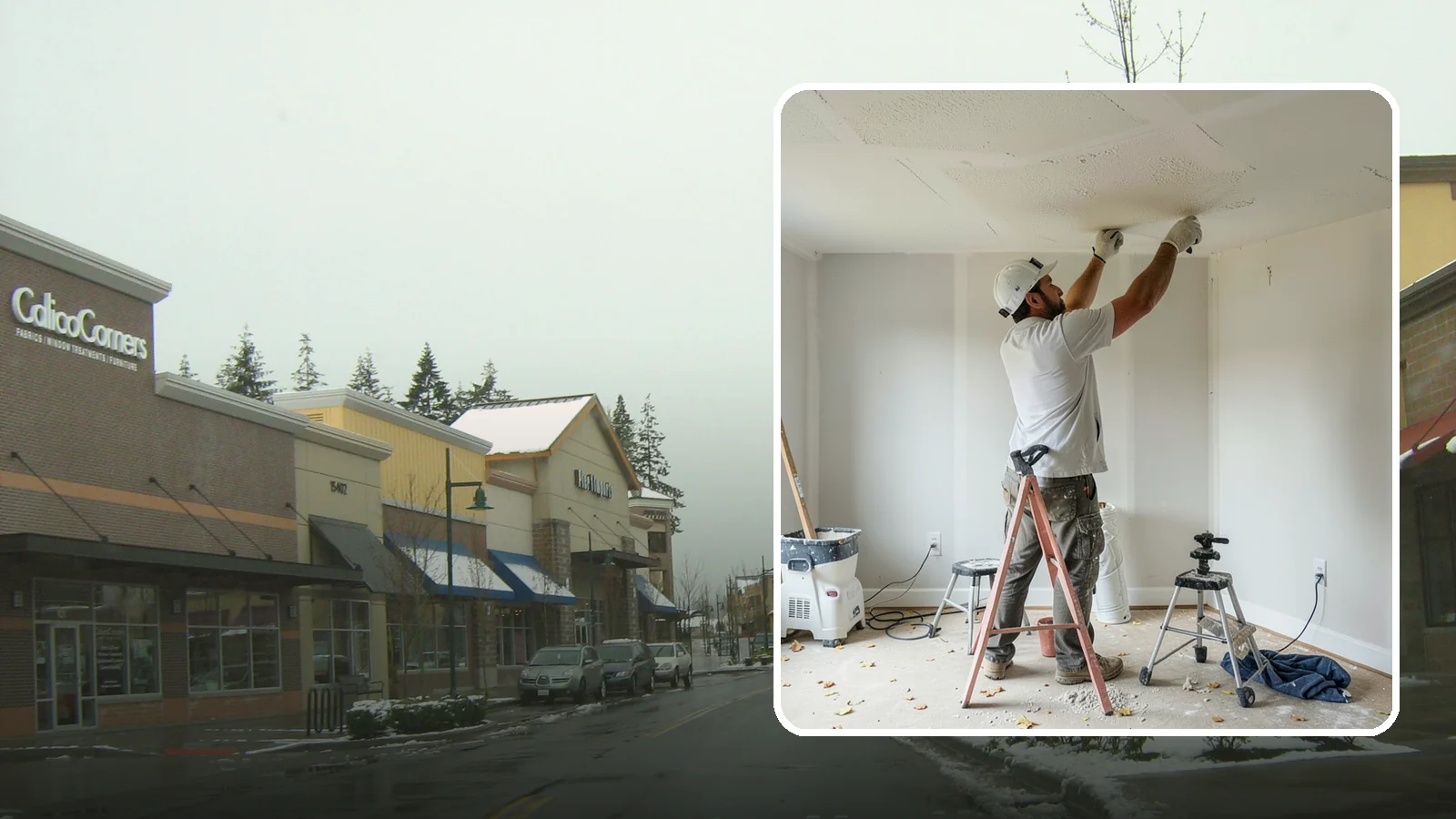 Drywall Texturing in Mill Creek, Snohomish County, WA - Drywall texturing applies knockdown, orange peel, or custom textures to walls and ceilings.