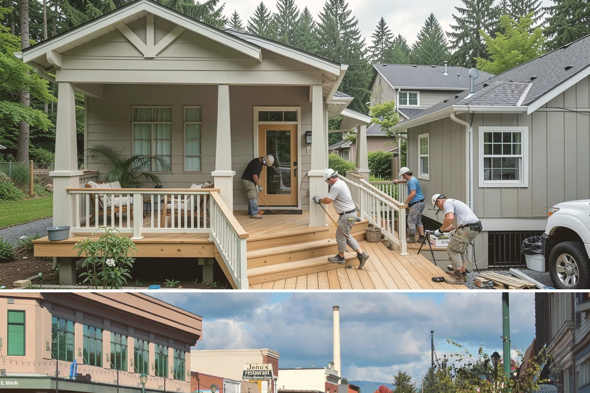 Drywall Texturing in Monroe, Snohomish County, WA - Texturing is an interior service available year-round, well suited to indoor winter projects.