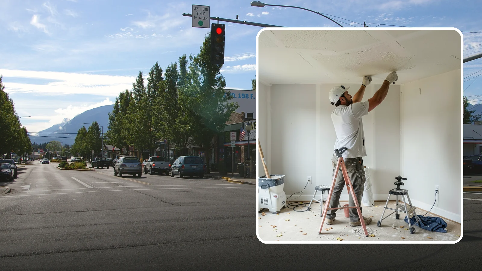 Drywall Texturing in North Bend, King County, WA - Drywall texturing applies knockdown, orange peel, or custom textures to walls and ceilings.