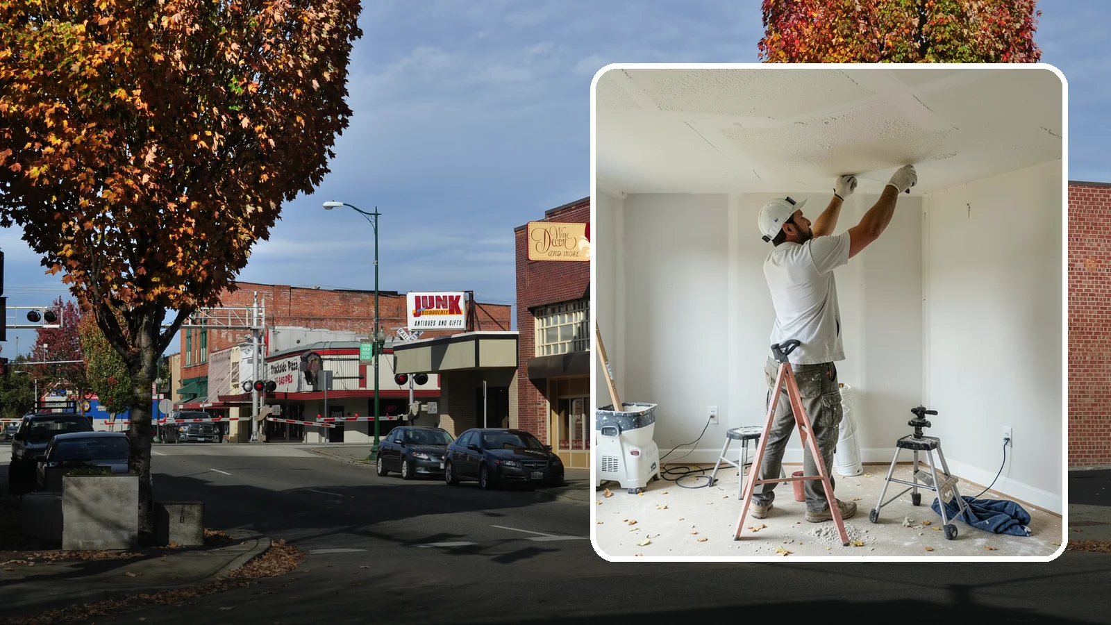 Drywall Texturing in Puyallup, Pierce County, WA - Drywall texturing applies knockdown, orange peel, or custom textures to walls and ceilings.
