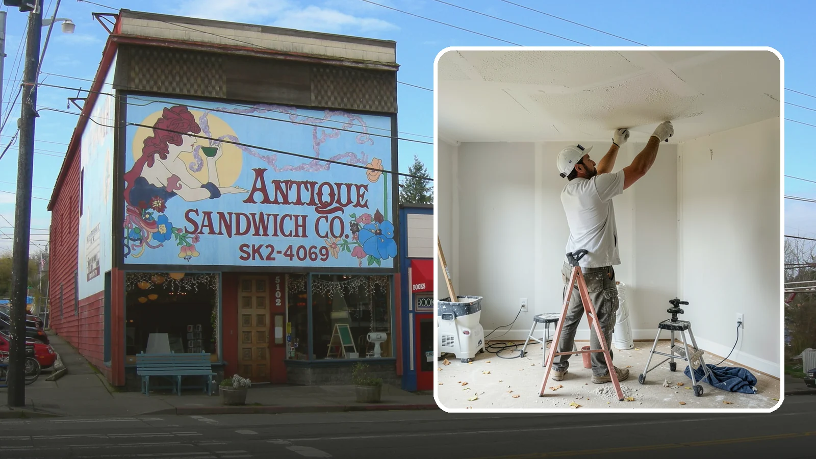 Drywall Texturing in Ruston, Pierce County, WA - Drywall texturing applies knockdown, orange peel, or custom textures to walls and ceilings.