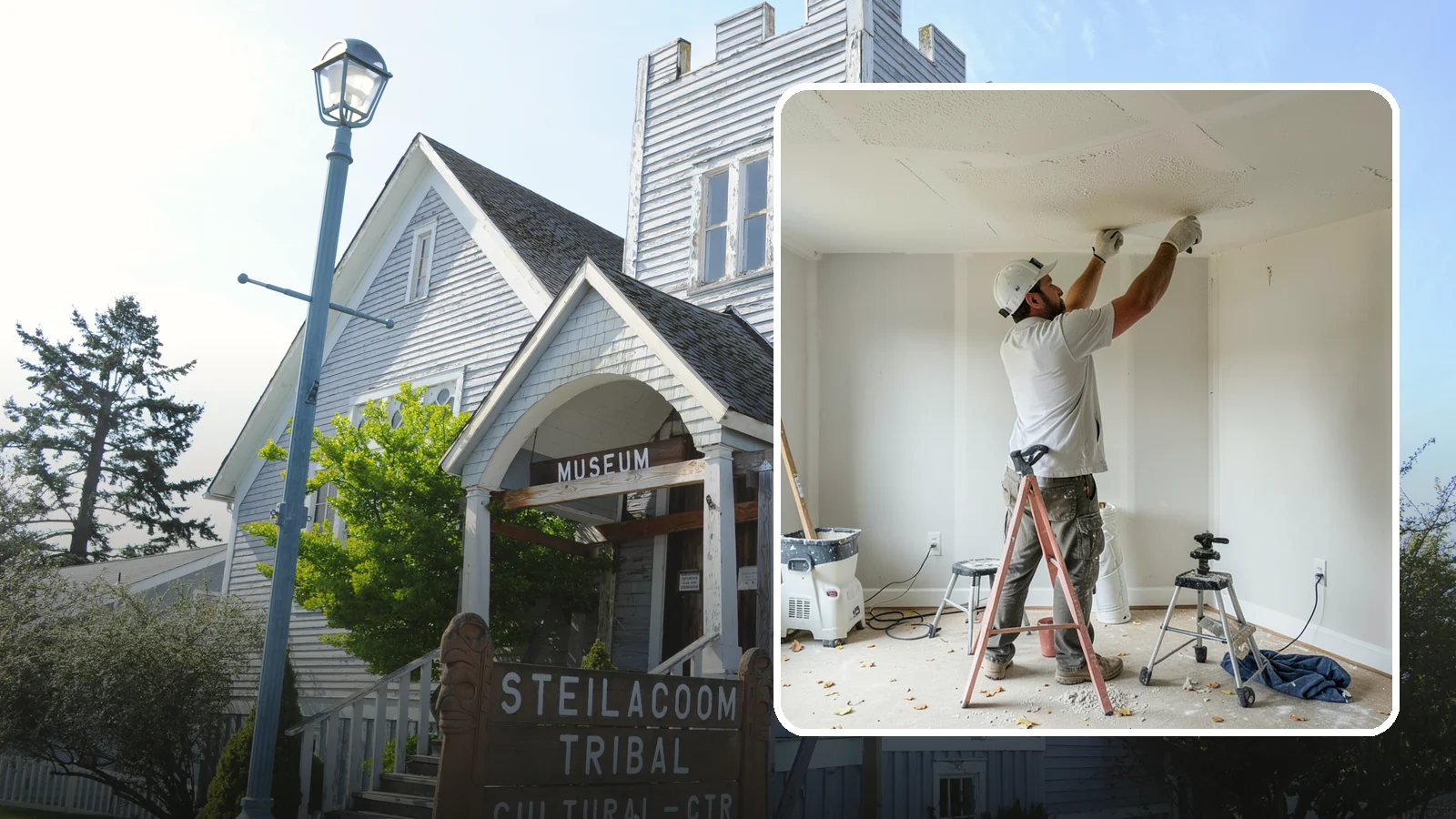 Drywall Texturing in Steilacoom, Pierce County, WA - Drywall texturing applies knockdown, orange peel, or custom textures to walls and ceilings.