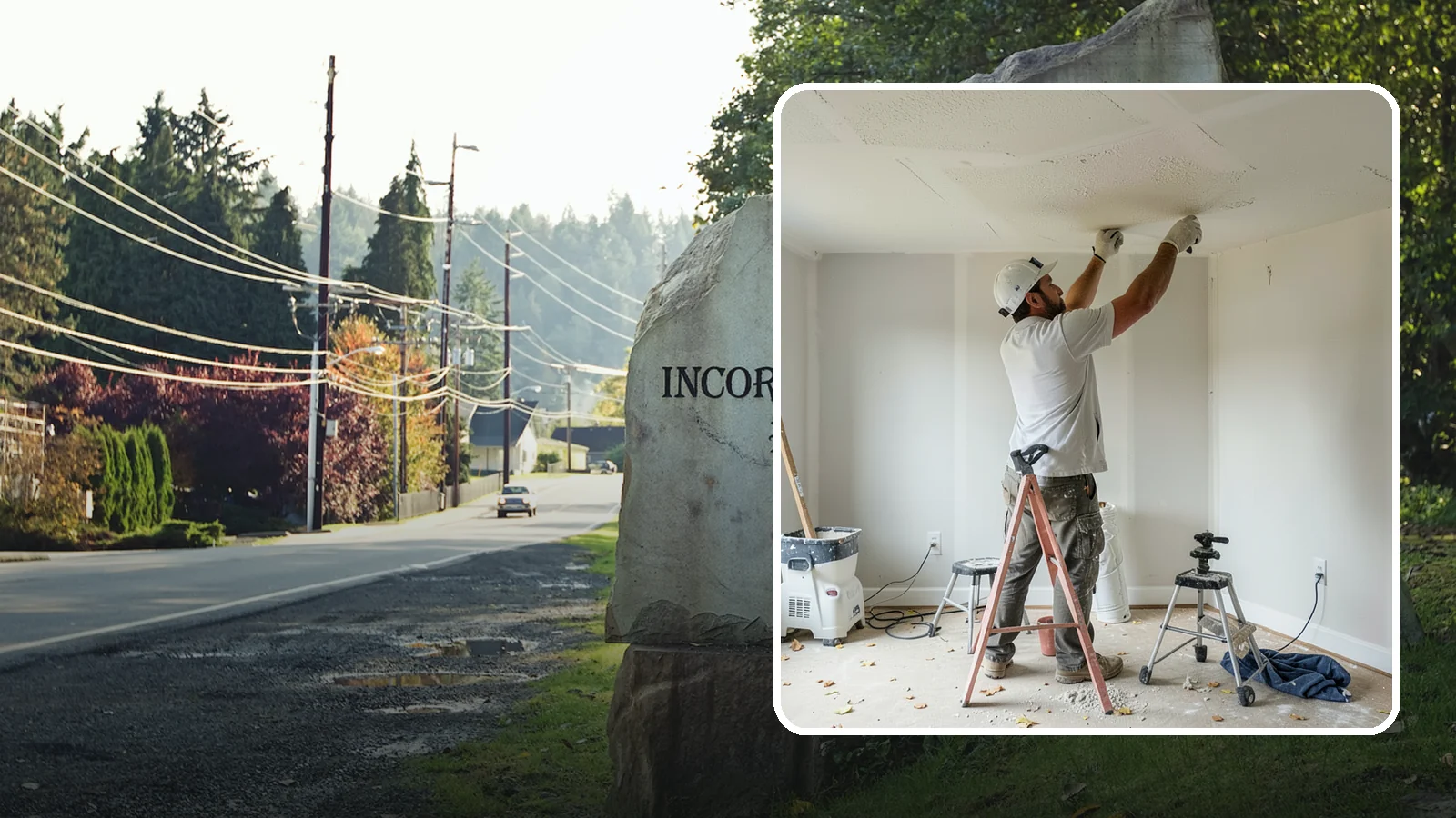 Drywall Texturing in Wilkeson, Pierce County, WA - Drywall texturing applies knockdown, orange peel, or custom textures to walls and ceilings.