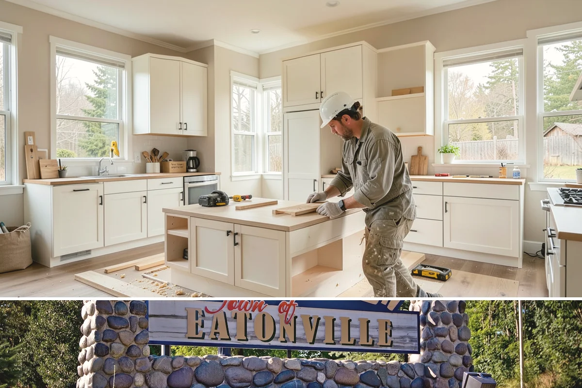 Ductless Mini-Split Installation in Eatonville, Pierce County, WA - Mini-splits install year-round, providing both winter heating and summer cooling from one system.
