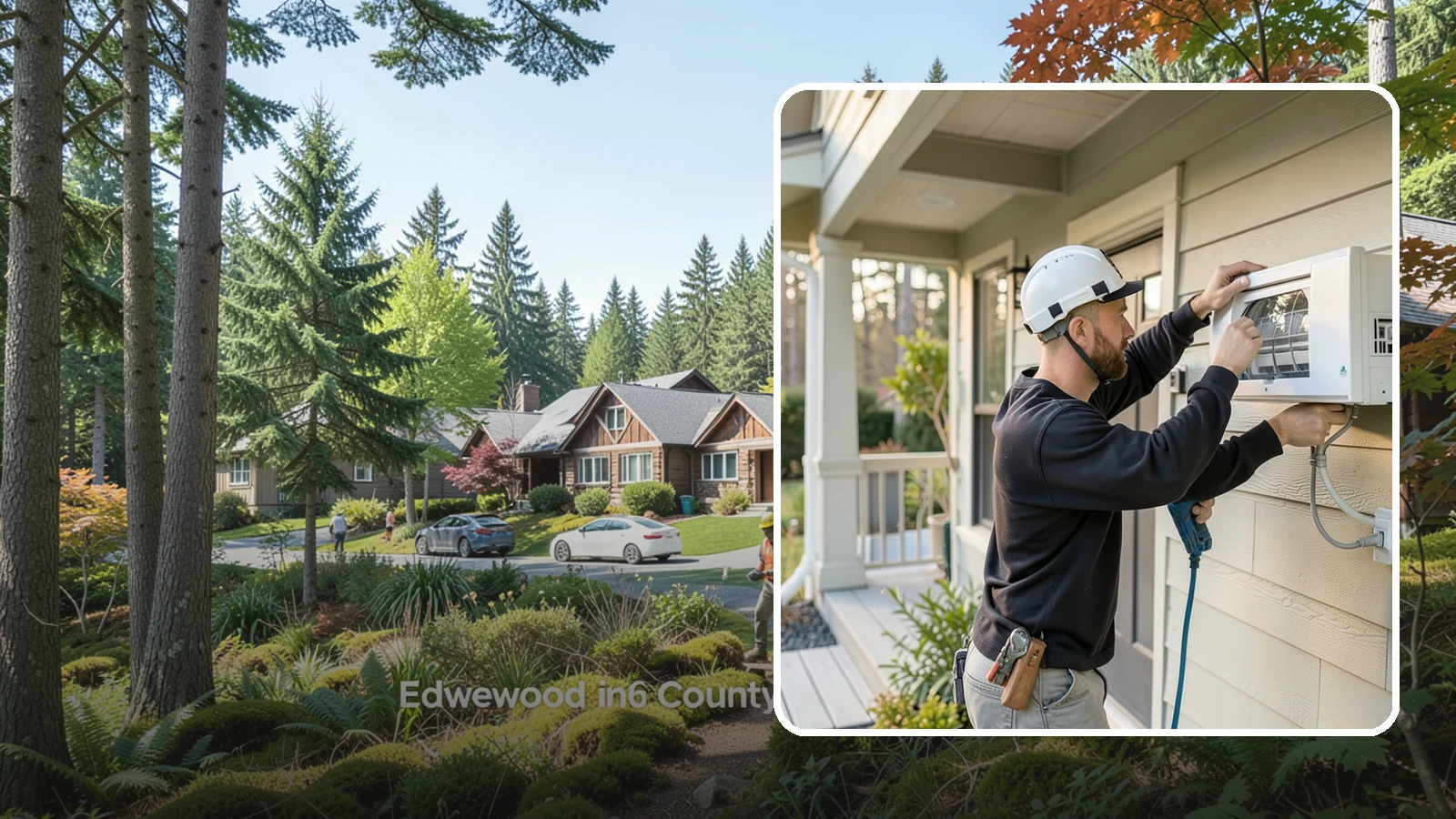 Ductless Mini-Split Installation in Edgewood, Pierce County, WA - We install ductless mini-split systems for efficient heating and cooling in homes, additions, and specific rooms.