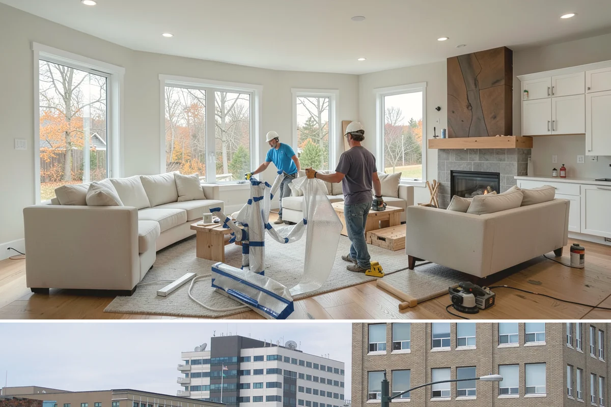 Ductless Mini-Split Installation in Everett, Snohomish County, WA - Mini-splits install year-round, providing both winter heating and summer cooling from one system.