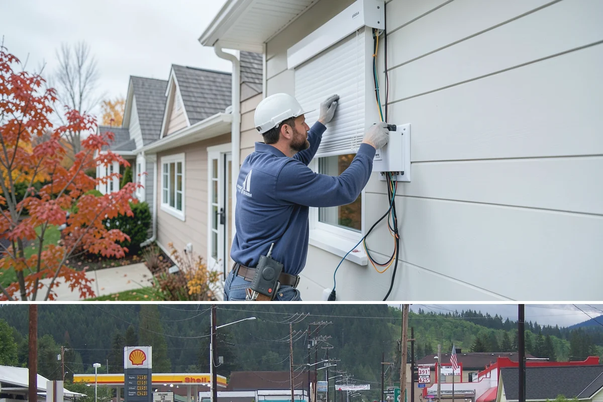 Ductless Mini-Split Installation in Granite Falls, Snohomish County, WA - Mini-splits install year-round, providing both winter heating and summer cooling from one system.