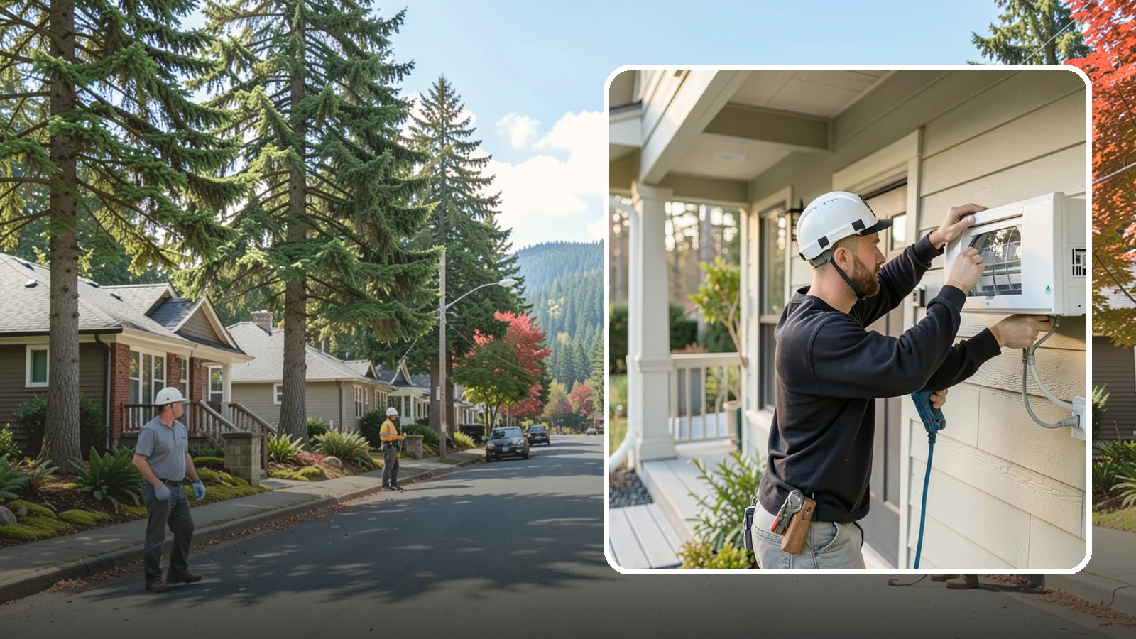 Ductless Mini-Split Installation in Hunts Point, King County, WA - We install ductless mini-split systems for efficient heating and cooling in homes, additions, and specific rooms.