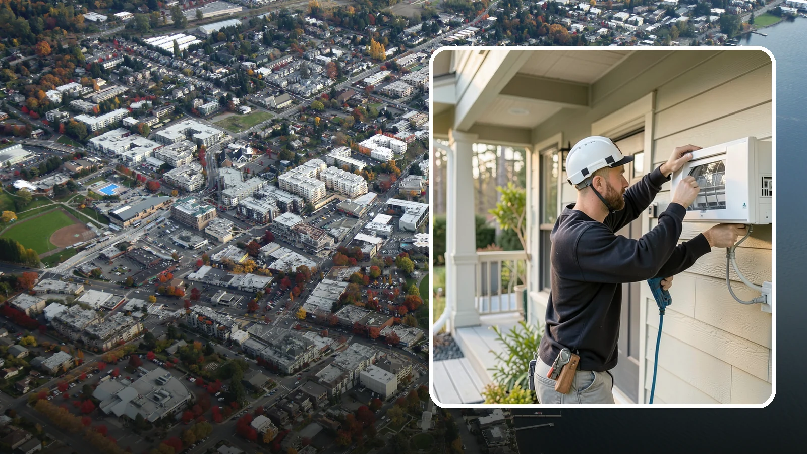 Ductless Mini-Split Installation in Kirkland, King County, WA - We install ductless mini-split systems for efficient heating and cooling in homes, additions, and specific rooms.