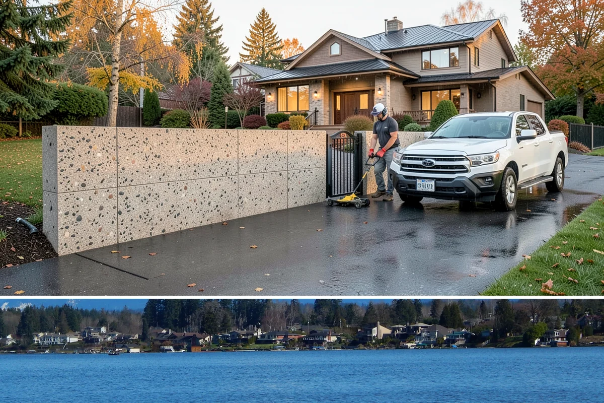Ductless Mini-Split Installation in Lake Stevens, Snohomish County, WA - Mini-splits install year-round, providing both winter heating and summer cooling from one system.